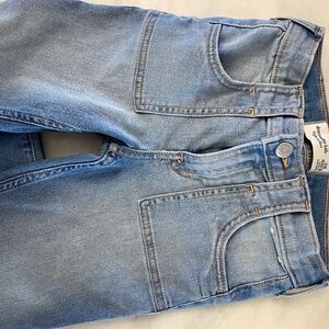 Abercrombie kids high rise flare jeans